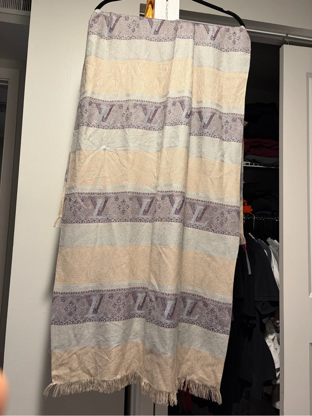 VINTAGE Louis Vuitton shawl